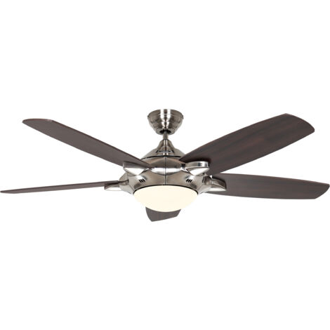 Ceiling Fan Mercury with Light & Remote