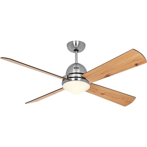 Ceiling Fan Libeccio Brushed Chrome (1/5)