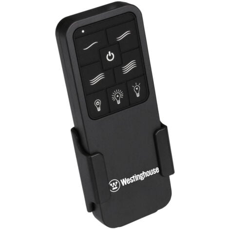 Westinghouse Backlit Ceiling Fan Remote Control Black