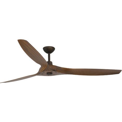 Faro Morea Ceiling Fan 152cm Brown 3 Blades (1/4)