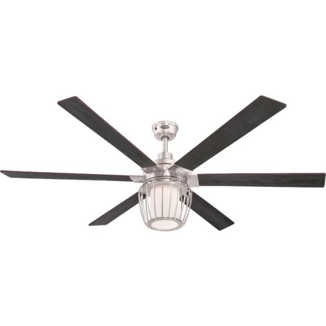 Ceiling fan Willa 153cm / 60" with LED light and remote