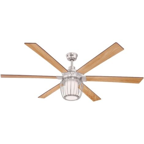 Ceiling fan Willa 153cm / 60" with LED light and remote