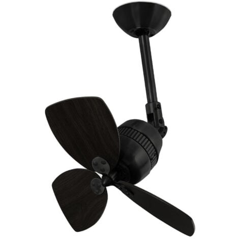 Ceiling fan Vedra Black with wall switch