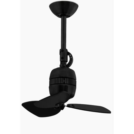 Ceiling fan Vedra Black with wall switch