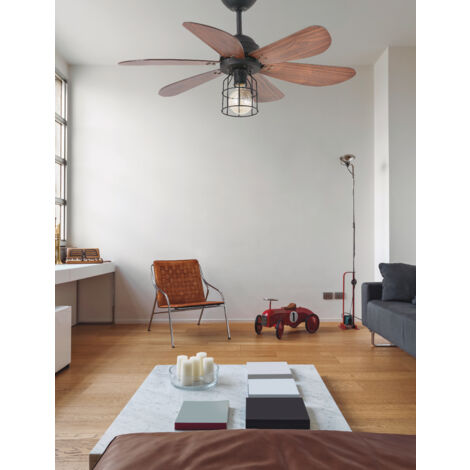 Ceiling Fan Chicago with Light and Remote