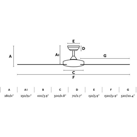DC Ceiling Fan Islot with Remote Control
