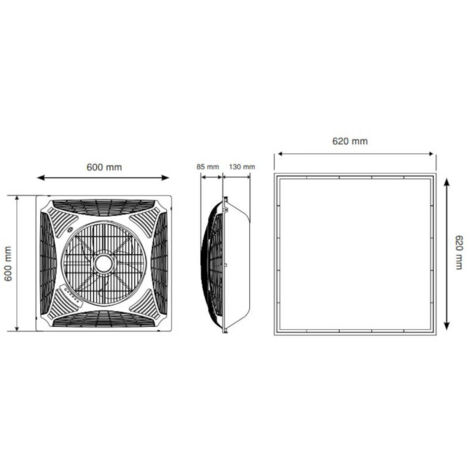 Westinghouse Ceiling Fan Windsquare with Remote Control