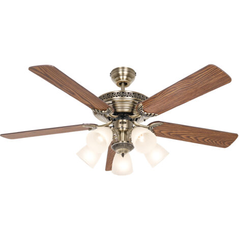 Ceiling fan Centurion with light and pull chains