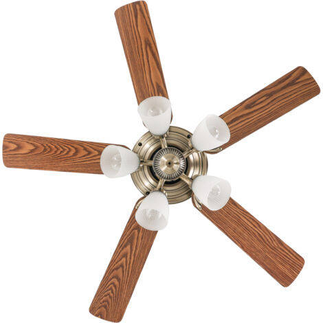 Ceiling fan Centurion with light and pull chains