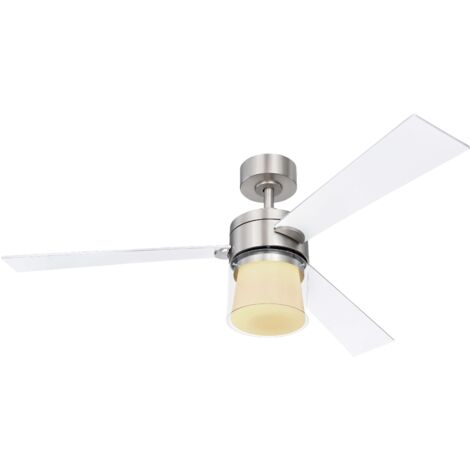 DC ceiling fan Verlosa with LED light and remote