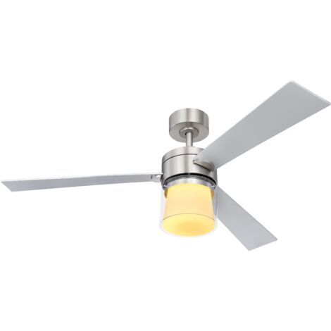 DC ceiling fan Verlosa with LED light and remote