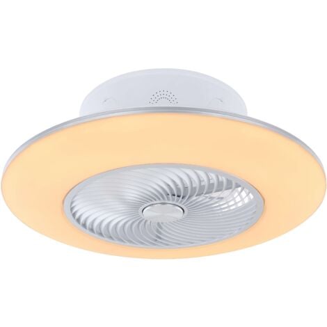 Ceiling fan Kello 58cm / 23" with LED light and remote