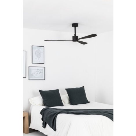 DC Ceiling Fan Amelia Black with Remote