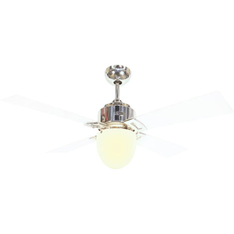 Ceiling fan Saxton with light and remote control