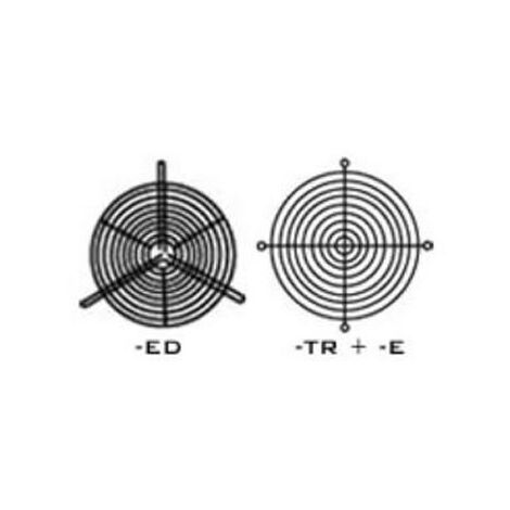 Intake grille for Torrette TR and TR ED roof fan range