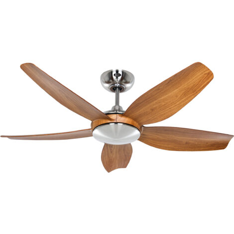 Eco Style DC Ceiling Fan - White / Beechwood 52" | Australia - View #11