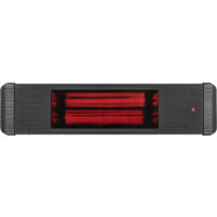 Infrared Heater Aaren 1800 W Black with Remote Control