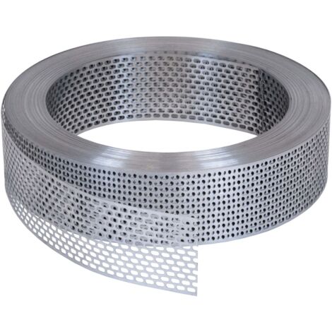 Grille anti-oiseaux en aluminium – Ventilation façade et toit – Largeur 80mm, longueur 60m – Résistante aux chocs et anticorrosion