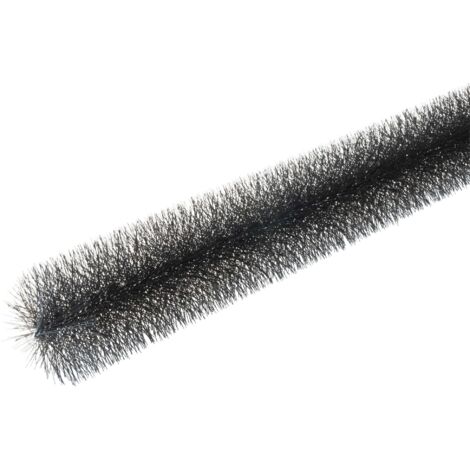 Brosse protège-gouttières 1,2 m – Largeur 100-125 mm – Lot de 4 – PVC résistant aux UV et intempéries – Installation sans outils – Protektor