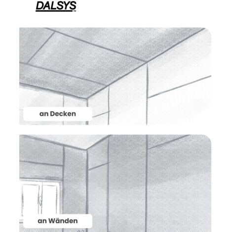 Dalsys bande tissée, bande de jointoiement pour construction intérieure blanc, bande grillagée bande de jointoiement, bande d'armature pour le masticage de plaques de plâtre, résistant aux fissures - 