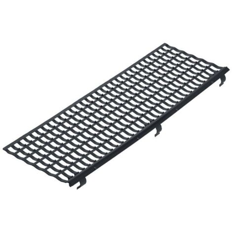 INEFA Grillage stop-feuilles Ø100-160mm, 100cm 1 pièce, Protection de gouttières contre les feuilles mortes: Noir