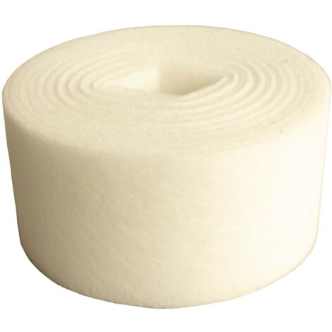 Dalsys bande de joint en fibre de verre blanche, bande de joint, bande en fibre de verre, bande d'armature pour le masticage de plaques de plâtre, résistant aux fissures - 5cm x 25m 1 pièce