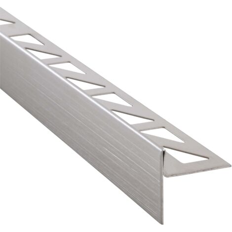 Profilé de finition pour douche 98cm – Acier inoxydable antirouille – Hauteur 10mm – Évacuation efficace pour douches à l'italienne