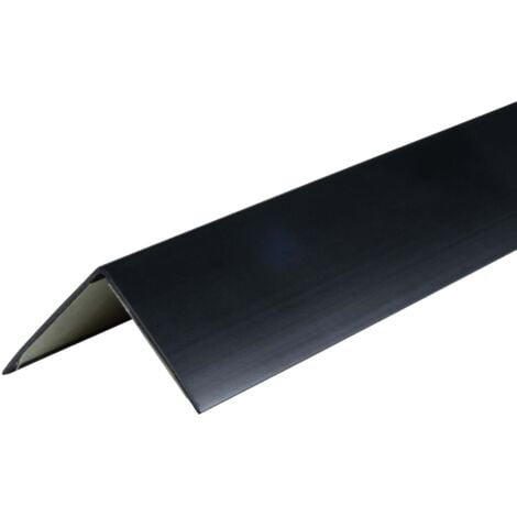 Dalsys Cornière PVC autocollante 30x30mm, profilé de protection d'angle, baguette d'angle, protection d'arête haute mur, convient pour habitation, travail et garage, avec bande de protection adhésive 