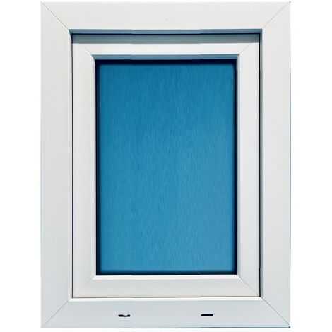 Ventana PVC 700x1000 Blanca Oscilobatiente Derecha Vidrio Transparente