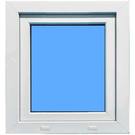 Ventana PVC 500x600 Blanca Oscilobatiente Derecha Vidrio Mate