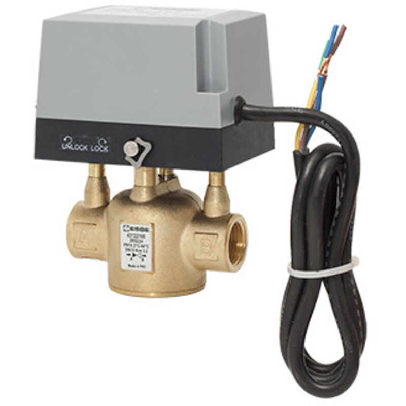 Normal Geöffnet G 1/2 2-Draht Motorkugelhahn – Normal Geöffnet, G 1/2 Zoll, AC 220V – Elektrisches Kugelventil