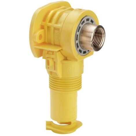 Viega Sanfix-P Unterputz-Anschlussdose 304249 16 mm x Rp 1/2, 90°, Kunststoff, mit langem Rotgusswinkel