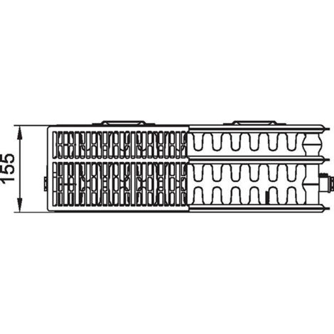 Kermi Therm-x2 Profil Kompaktheizkörper Typ 33 300x1200mm FK0330312