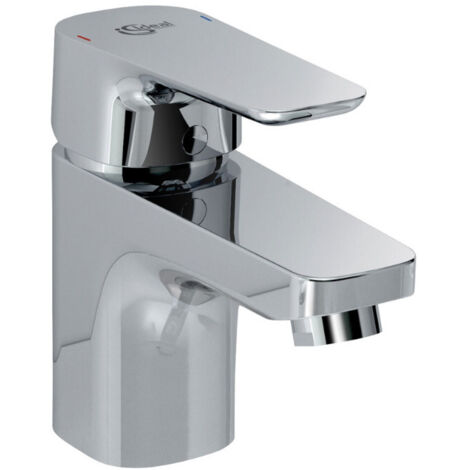 Ideal Standard Ceraplan III Waschtischarmatur 130, verchromt, mit Ablaufgarnitur, B0700 (1/5)