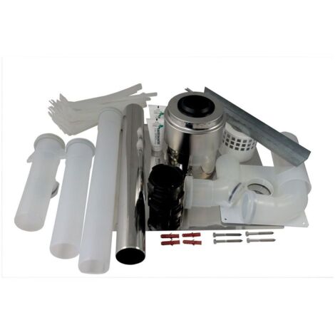 Wolf Anschluss-Set DN60 - B23 DN60 im Schacht, Abdeckung edst., 2651901 (1/2)