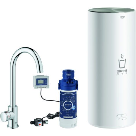 GROHE Standventil/Boiler GROHE Red Mono 300801 L-Size C-Auslauf chrom, 30080001 (1/5)
