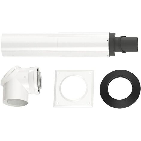 Bosch Abgaszubehör FC-Set80-C13x Grundpaket waagerecht d:80/125mm, 7738112574 (1/2)