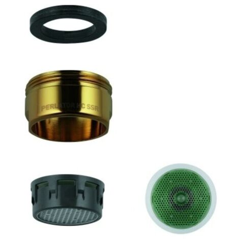 Grohe Strahlregler 46837 verstellbar gold (1/3)