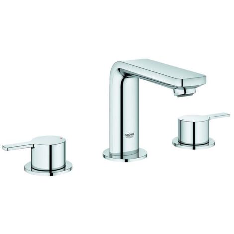 GROHE 3-L-EH-Waschtischbatterie Lineare 203041 chrom, 20304001 (1/5)