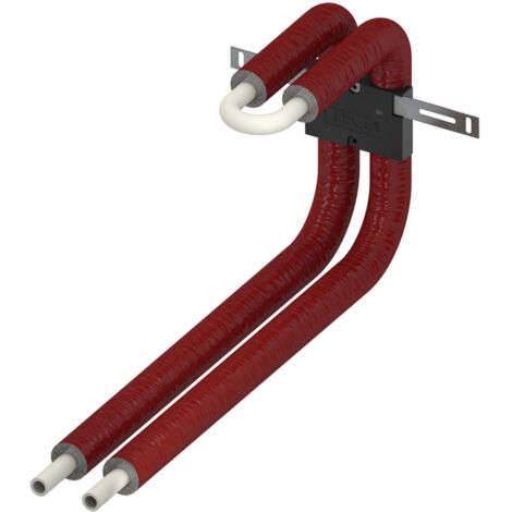 Tece flex Heizkörper Montagemodul für Ventilkompaktheizkörper Wandmontage Dimension 16mm (1/3)