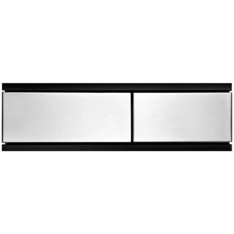 TECE TECEsquare Glas Betätigungstasten Edelstahloptik gebürstet, Ersatzteil, 9820559