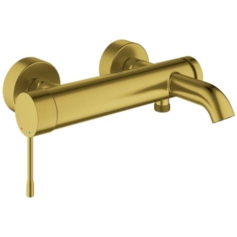 Grohe Wannen-Einhebelmischer Essence 1/2", Wd-mont., cool sunrise gebürstet