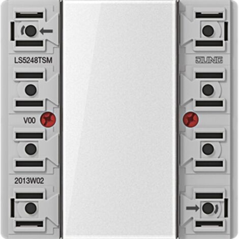Jung Tastsensor-Modul 24 V AC/DC, 20 mA, 4-kanalig, 8 Schaltpunkte, F50, Serie LS LS 5248 TSM (1/3)