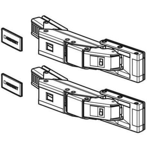 Geberit Türscharnier (Set) für Geberit ONE Spiegelschrank, 244583001 (1/2)
