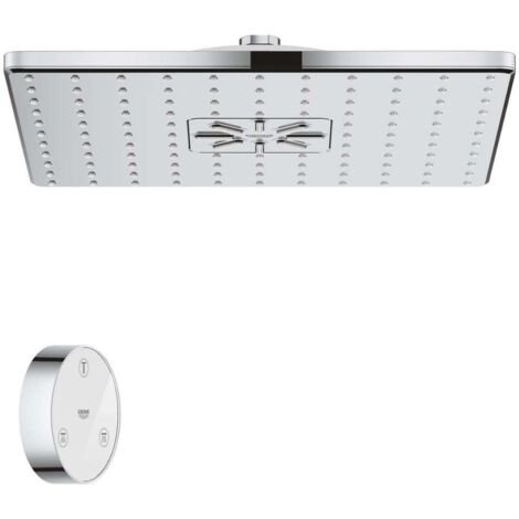 Grohe Rainshower SmartConnect 310 Cube Kopfbrause, Chrom, 2 Strahlarten, 7,5l/min