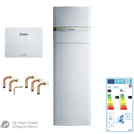 Vaillant flexoCOMPACT exclusiv Heizungswärmepumpe VWF 58/4, 6,32kW bei W10/W35, R410A, 400V