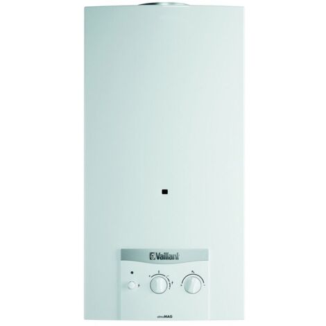 Vaillant atmoMAG WW-Geyser 144/1 I E Gas-Durchlauferhitzer für Kaminanschluss (1/2)
