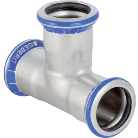 Geberit T-Stück Mapress d= 15mm, egal, LABS-frei, Edelstahl (1/5)