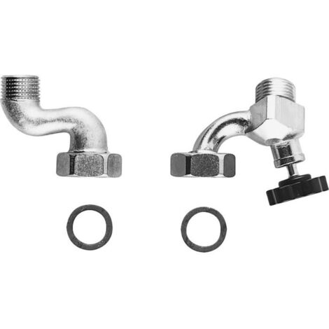 Bosch Aufputz-Anschlußbögen Nr. 27, 7736505556 Kalt-und Warmwasser