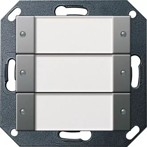 Gira Tastsens.2 3f 24 V pot.frei BSF System 55 Edelstahl [2003600], 2003 600 (1/2)